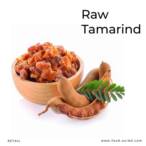 Raw (Tetul) Tamarind - 1kg